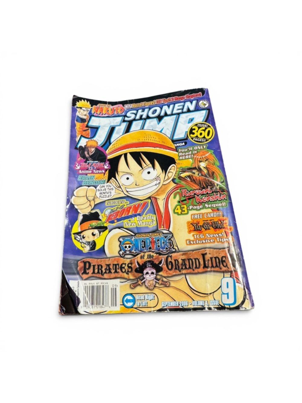 Shonen Jump September 2006 Anime Manga Magazine Book #9 One Piece